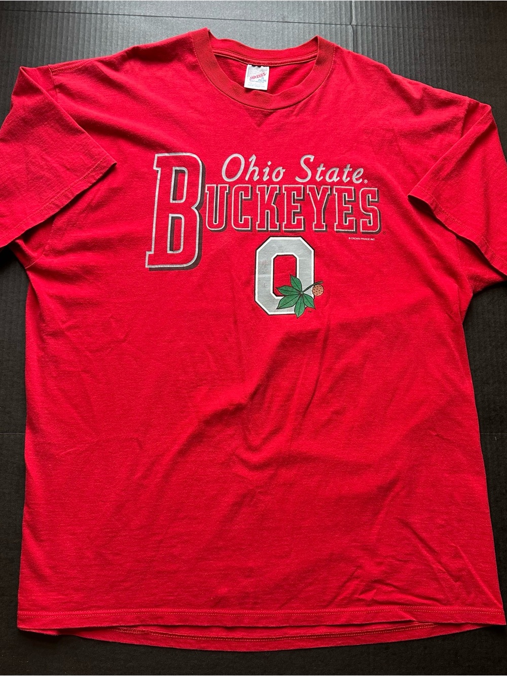 Red Ohio State Buckeyes Graphic Tee XXL
